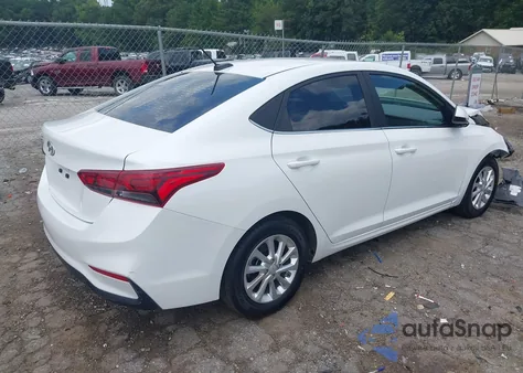 2021 Hyundai Accent Sel из США, поврежденный, VIN 3KPC24A67ME134180